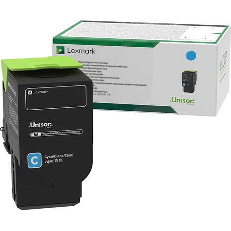 Toner εκτυπωτή Lexmark 78C20C0 Standard Cyan -1.4k Pgs